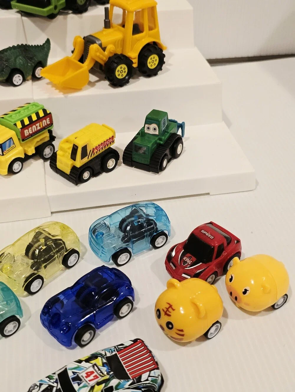 Pull Back Car and Truck Vehicle Set